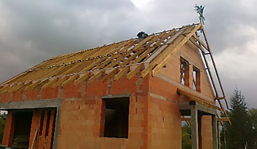konstrukcja dachu